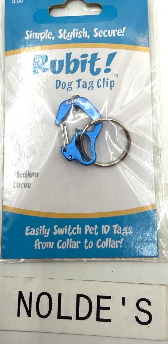 Rubit Medium Dog Tag Clip Dark Blue Metallic DS252B2TF856