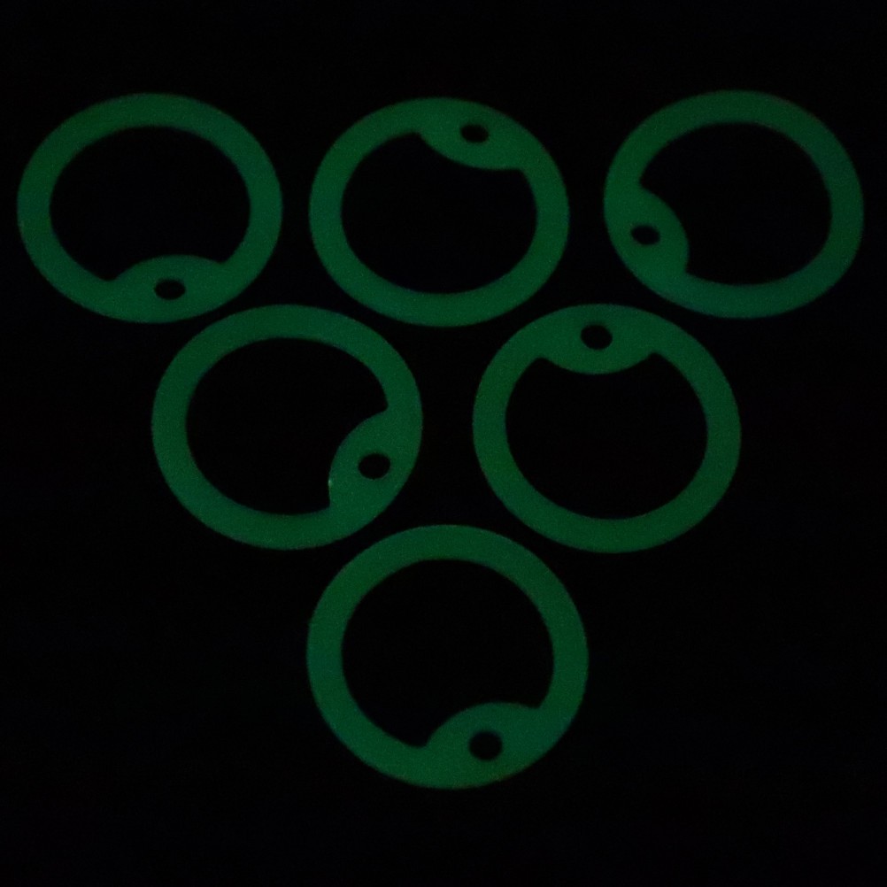 6 Pcs Dog Silicone Case Pet Collar Accessories Id Identification Cover