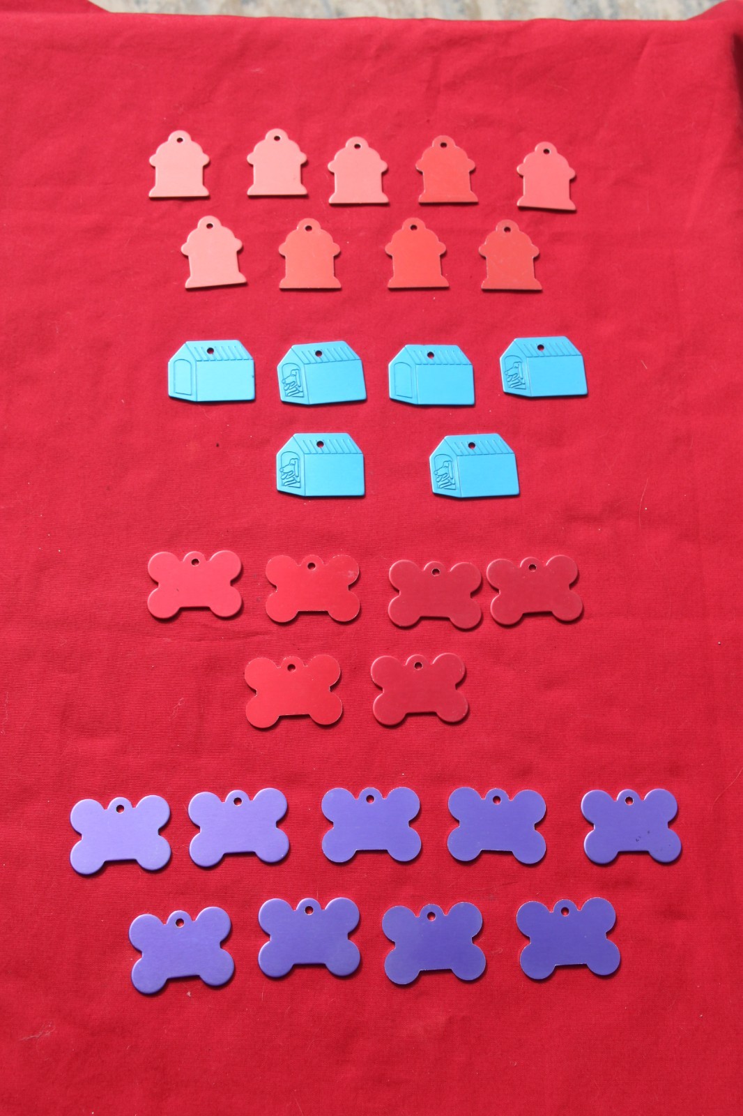 Blank Aluminum Tags, Metal Discs For Laser engraving, 30 Tags Total