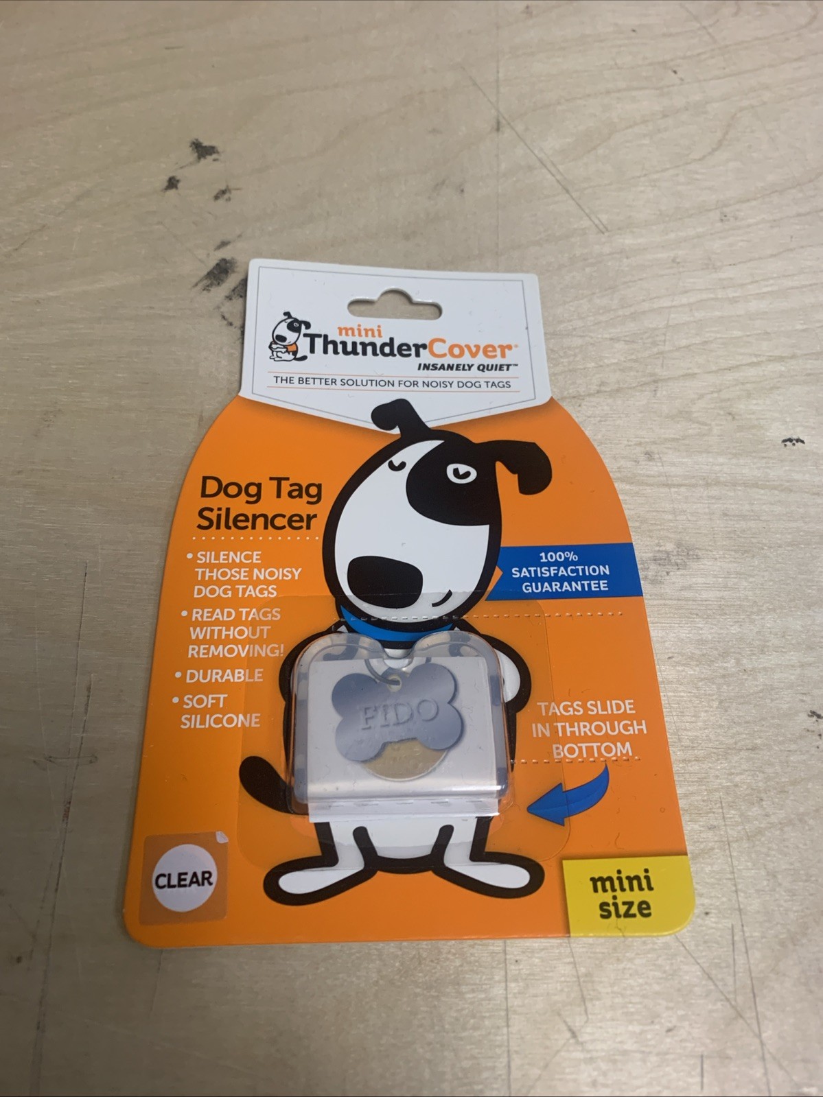 ThunderCover Dog Tag Silencer – Clear