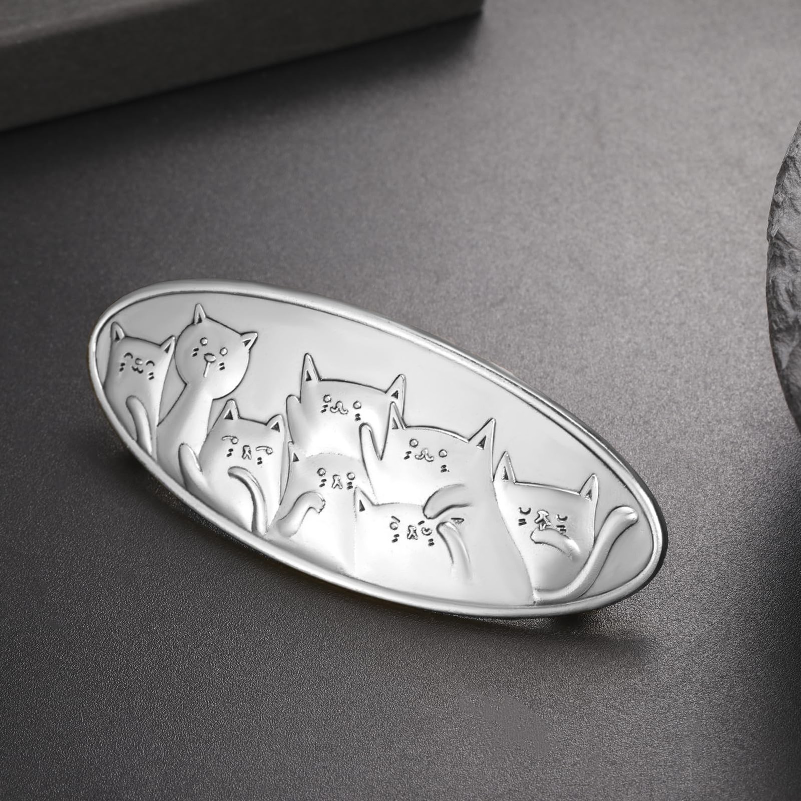 Dreamtimes Cute Cat Hair Clip Hair Pins Cute Small Cat Animals Hair Clips Swe…