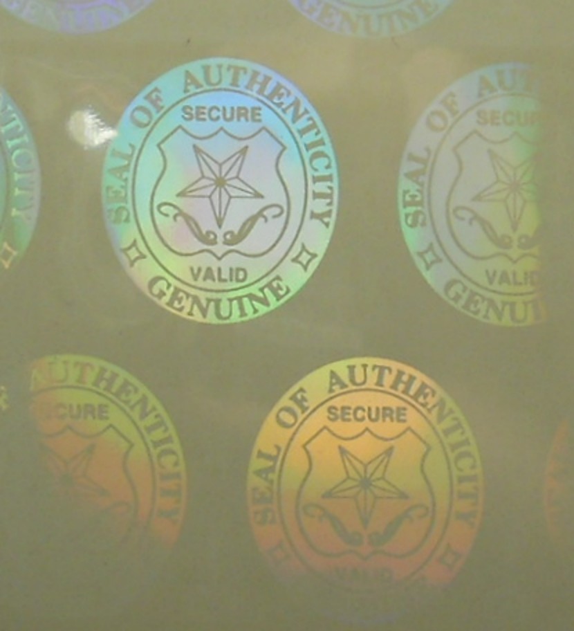 HOLOGRAPHIC SERVICE DOG ID CARD FOR SERVICE ANIMAL ADA RATED 8 BH