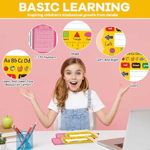 40Pcs Pencil Name Tags Desktop Reference Name Plates for School Classroom