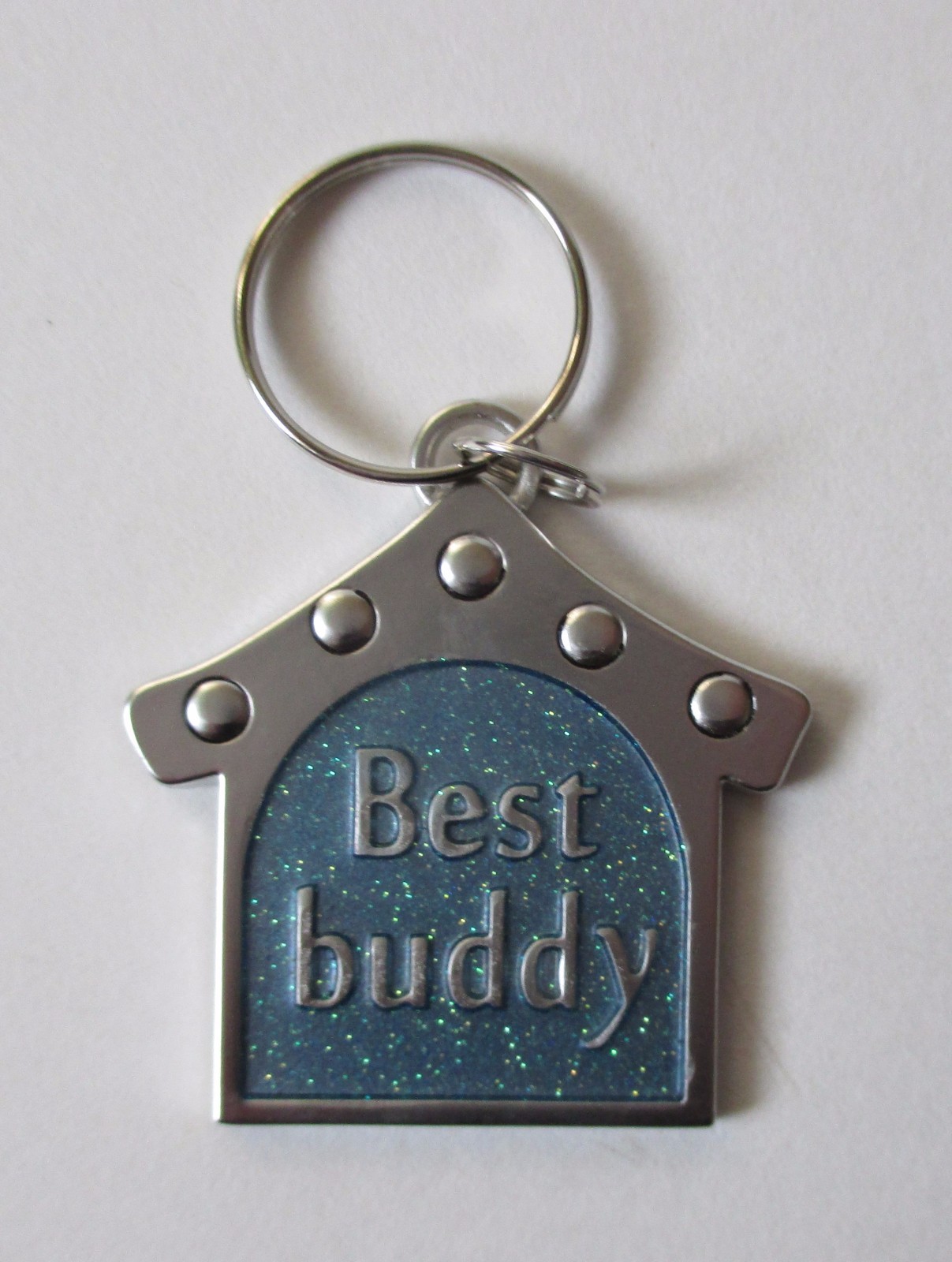 9KD Best Buddy dog house Engravable DOG CAT PET COLLAR CHARM ganz jewelry