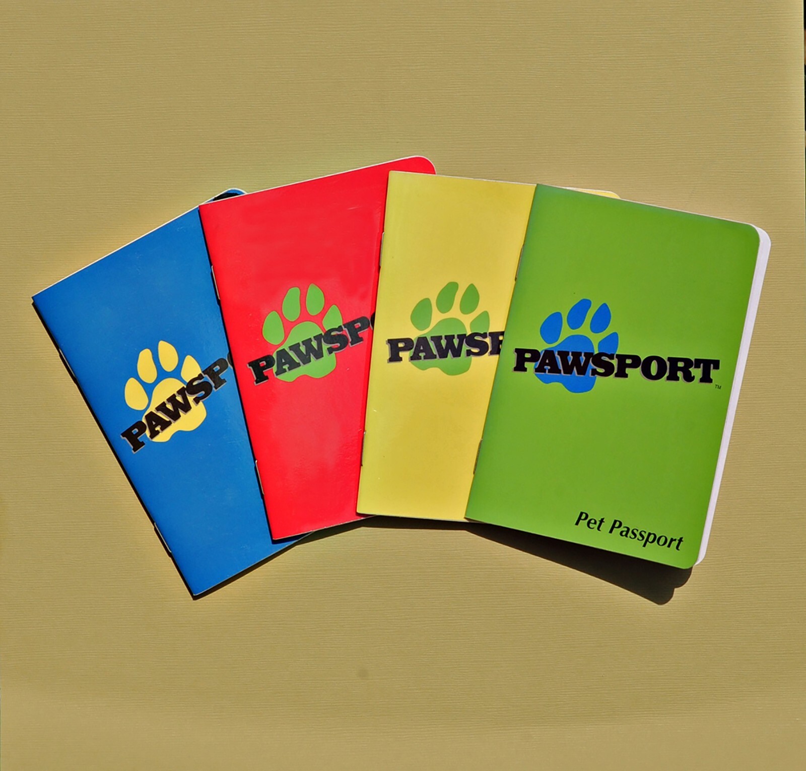 A Pet passport, keep all of your animals pertinent information in one small book