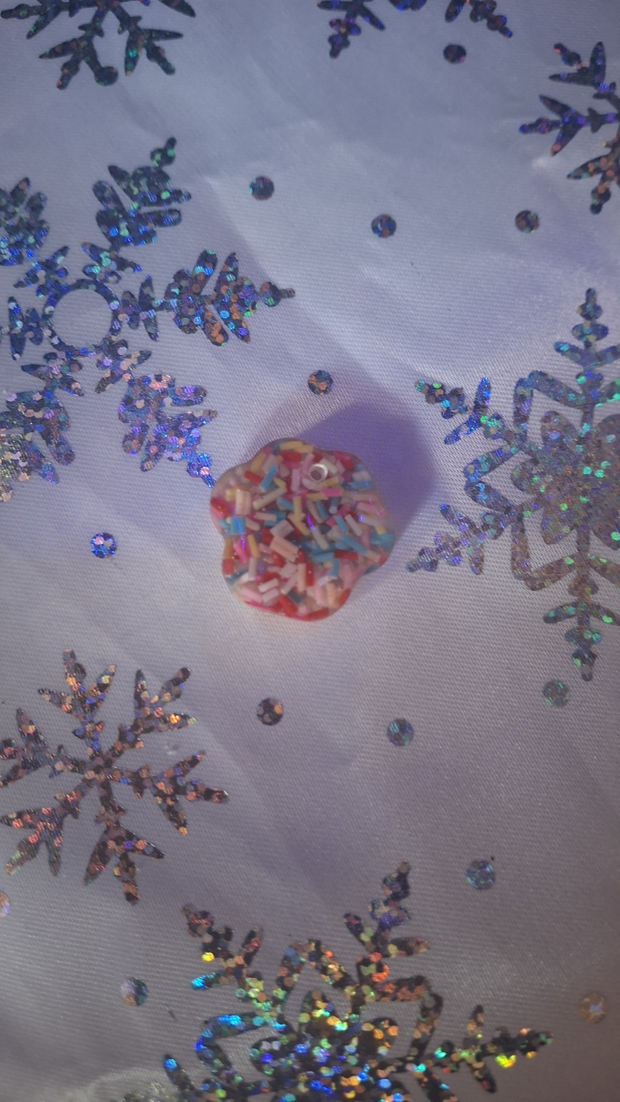 Resin Tag Dog Spinkles