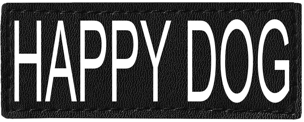 Custom Personalized Removable Patch (2 per pack) Tag For Dog Harness and Collar