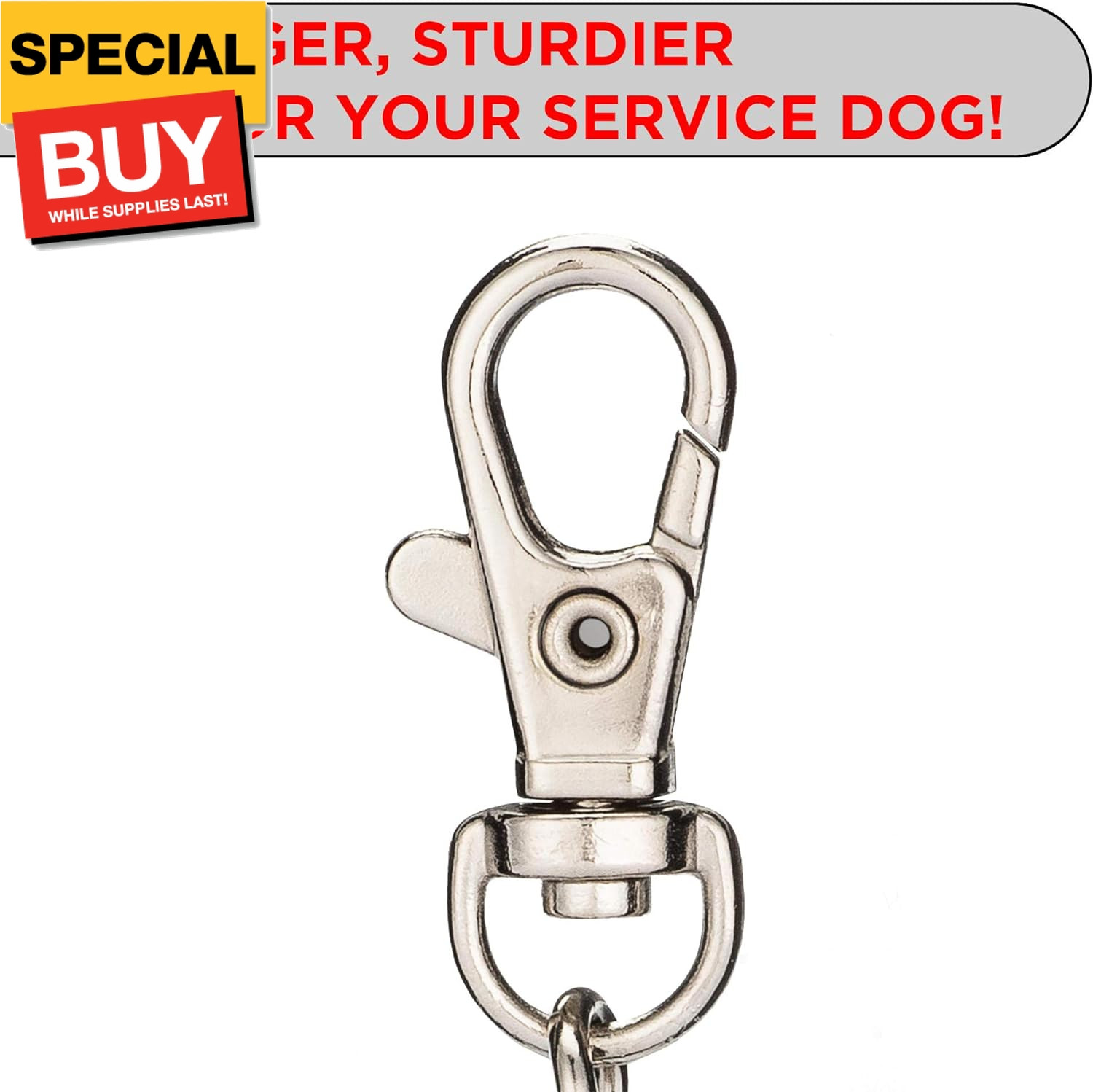 2 Pack Service Dog Tag Double Sided: Metal Pet ID Tags for Service Animals, Emot