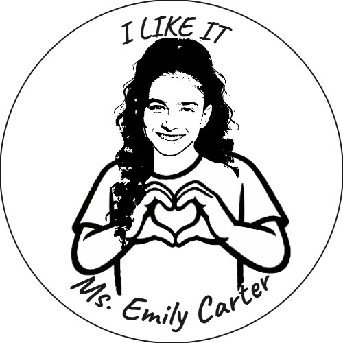 1.5″ Personalized Face photo Pre-Inked Stamp