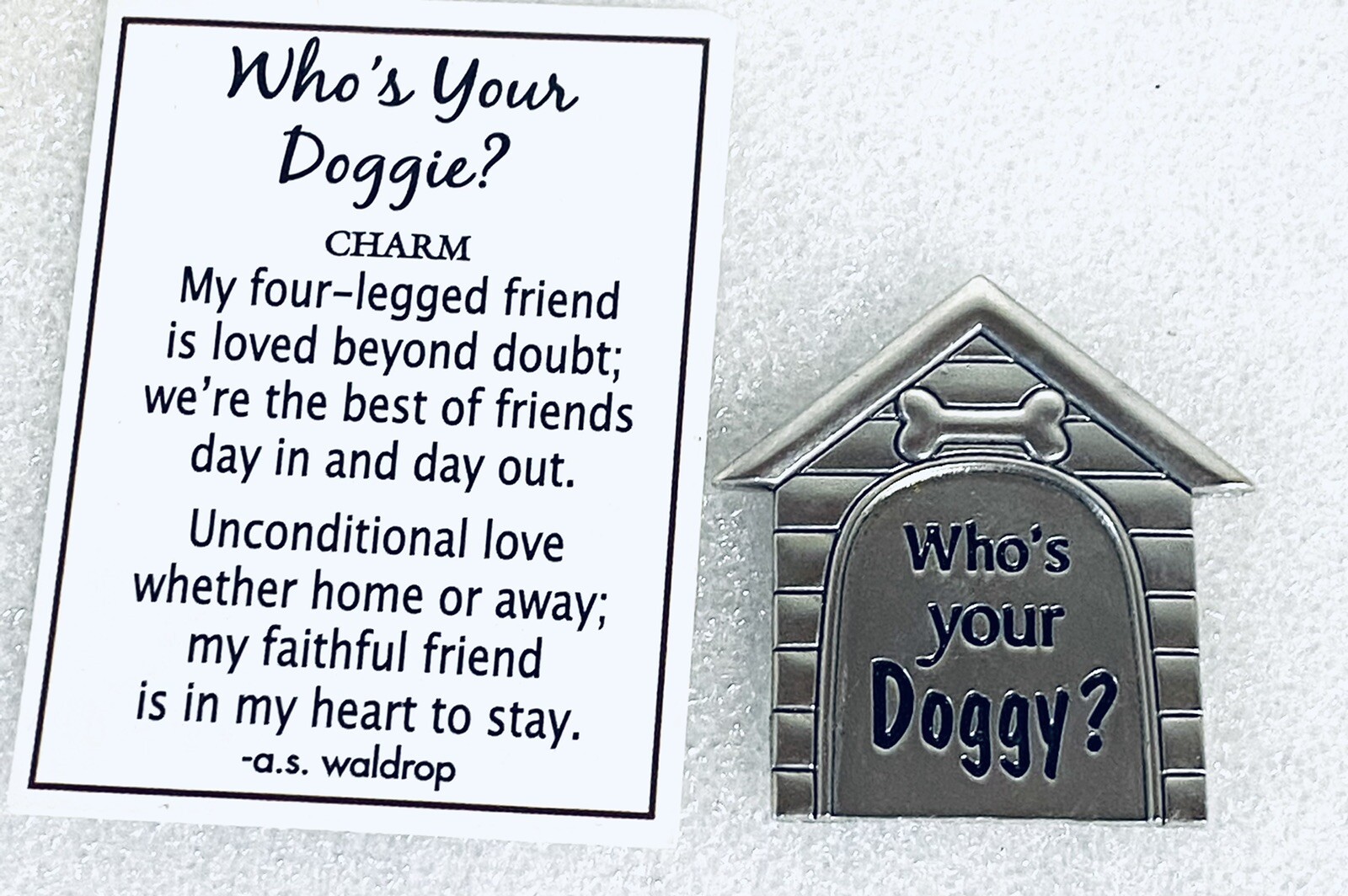 Ganz Dog Pocket Charm Who’s Your Doggy?