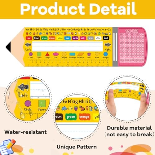 40Pcs Pencil Name Tags Desktop Reference Name Plates for School Classroom