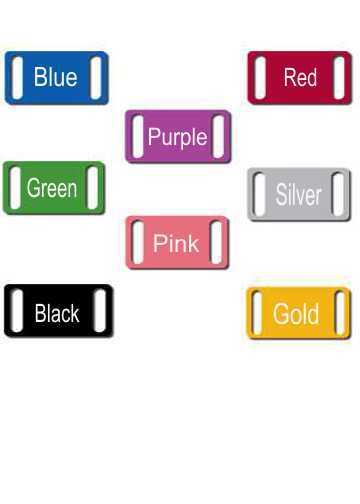 Large Personalized Laser Engraved Slide Silent Pet Collar ID Tag Free Engraving