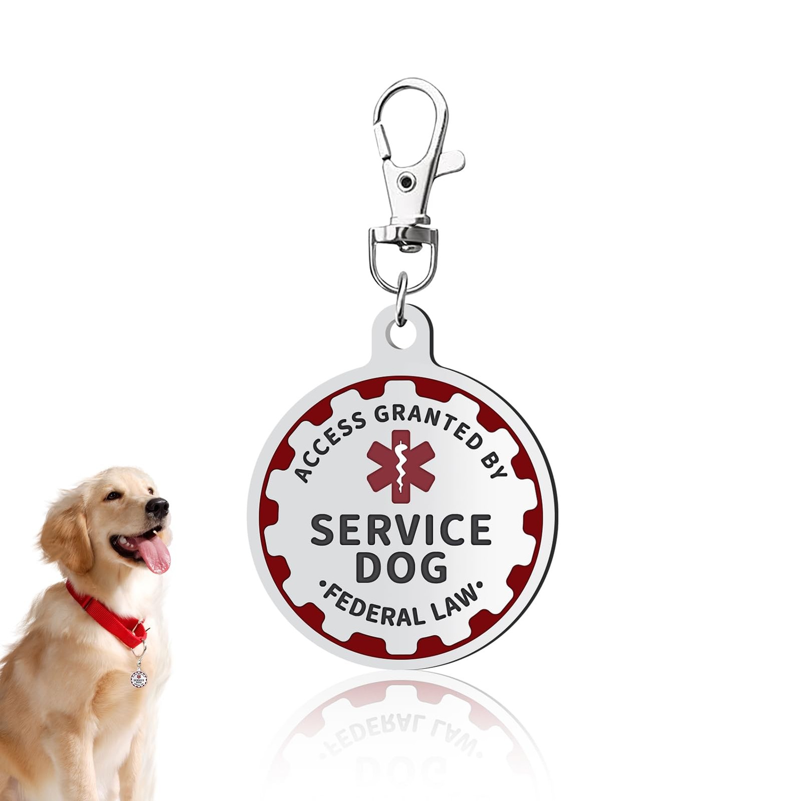Dog TAG Industrial Puppy for Animals, Emotional Dogs & Therapy Dogs Entirely …