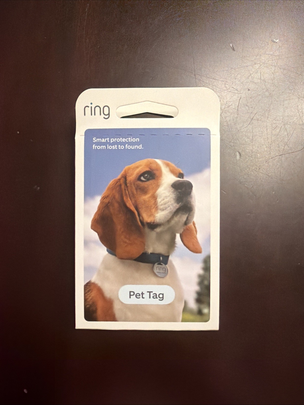 Ring Pet Tag (With QR Code) Smart Protection – With Real-Time-Scan Alerts – New