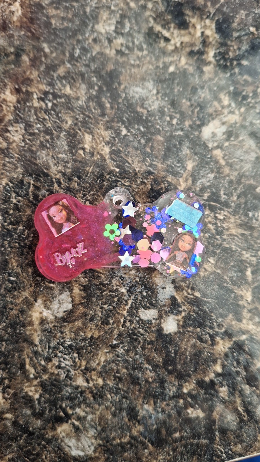 Resin Tag Dog Bratz Doll