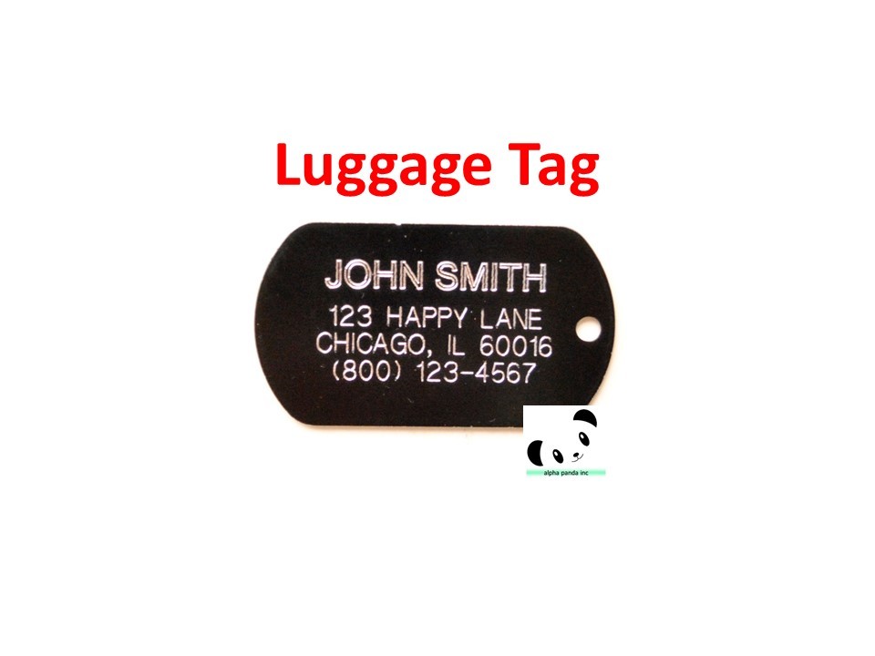 Custom Engraved Personalized Pets Names Tags IDs Dogs Cats Collars Charms 2-SIDE