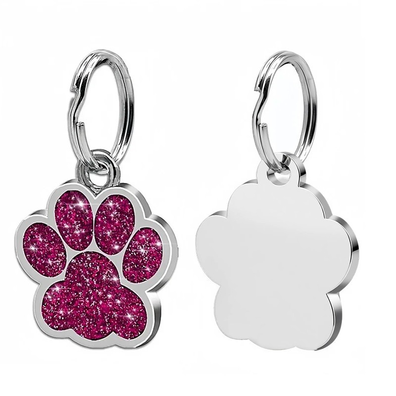 Personalized Pet ID Tag, Dog Tag, Cat Tag, Custom Cat Tag, Easy to Read, Pet