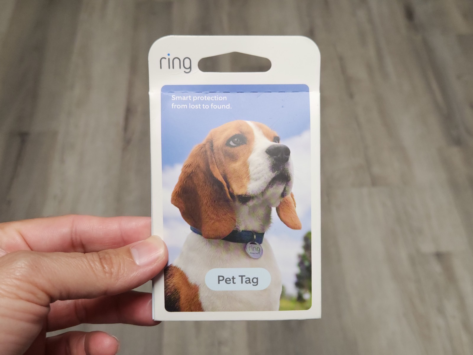 Ring Pet Tag (With QR Code) Smart Protection – With Real-Time-Scan Alerts – New
