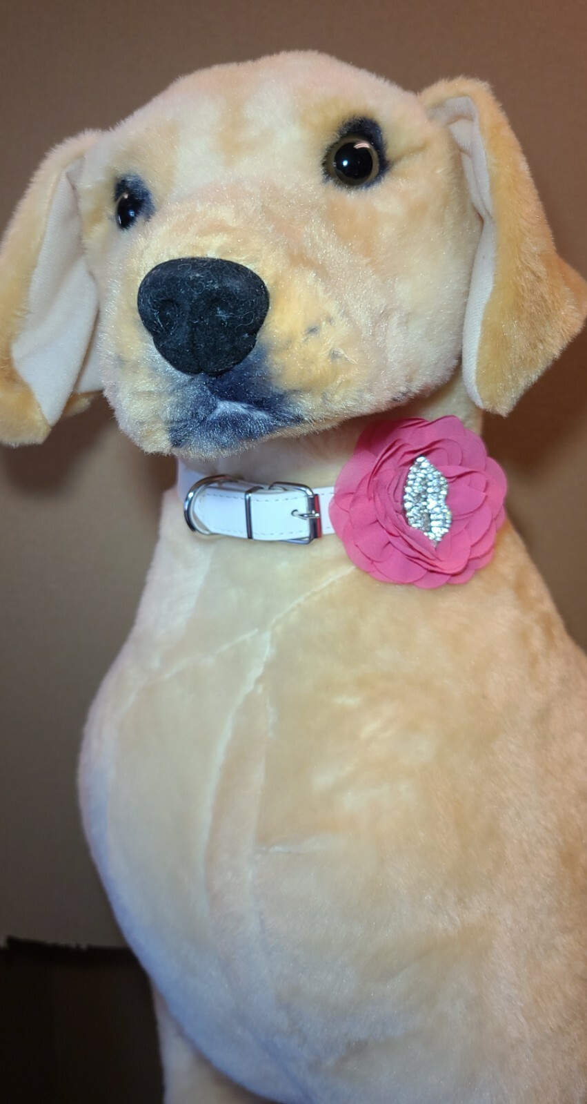 Pet Jewelry Floral Rhinestone Dog Cat Large Decorative Collar Charm Brooch #D3