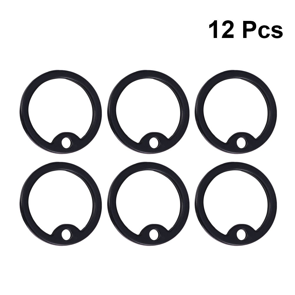 12 Pcs Pet Tag Silencers Small Silent Dog Tags Mute ID Accessories