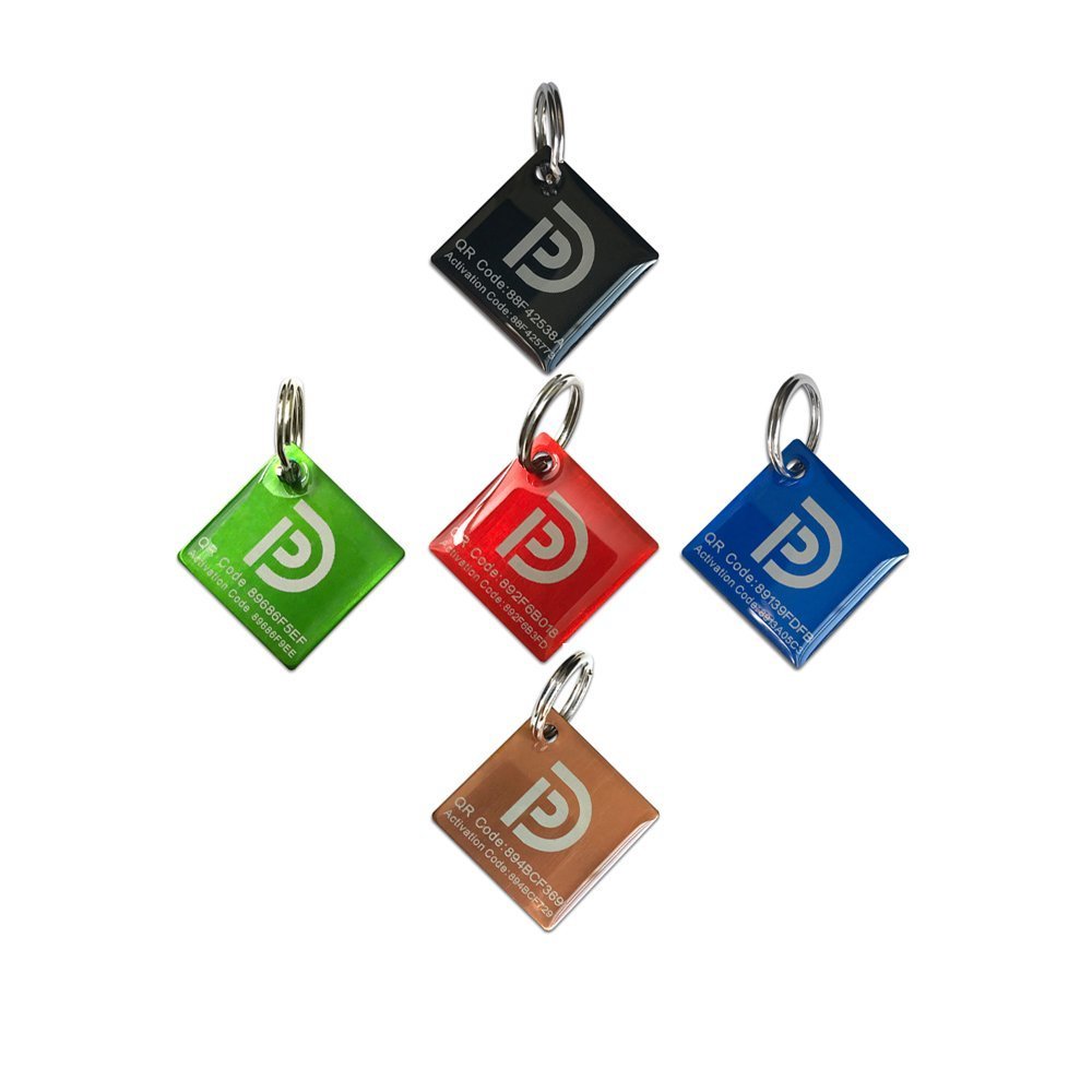 PetDwelling Lightweight QR Pet ID Tag-Online Profile-Instant Scan Location Alert