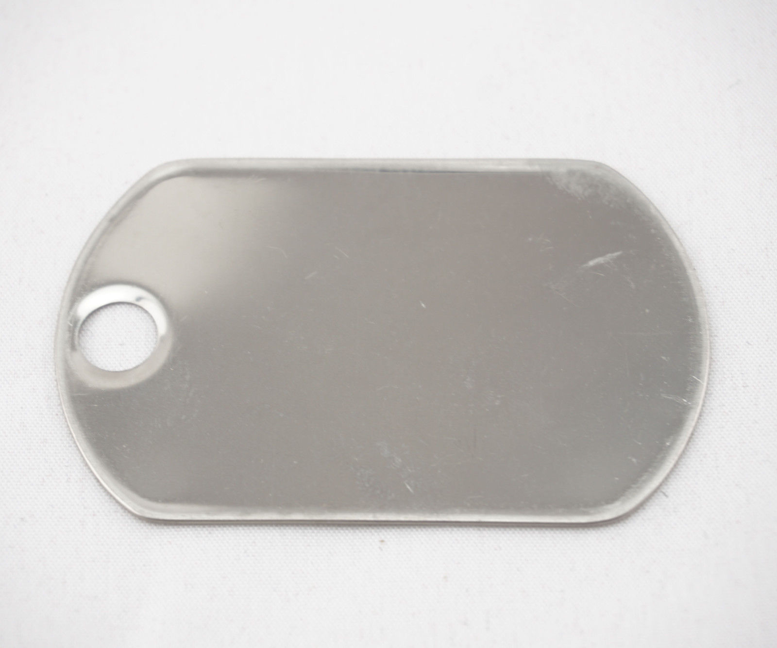 Military Army Blank Dull Finish Monster Dog Tag Set of 2