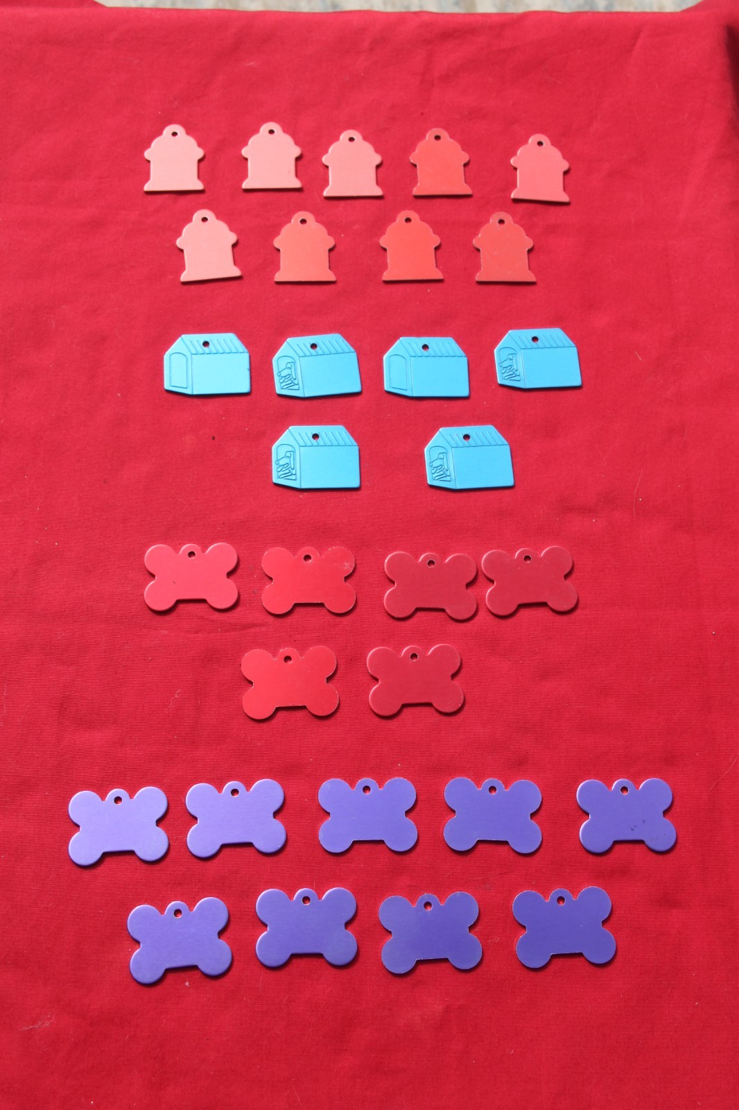 Blank Aluminum Tags, Metal Discs For Laser engraving, 30 Tags Total