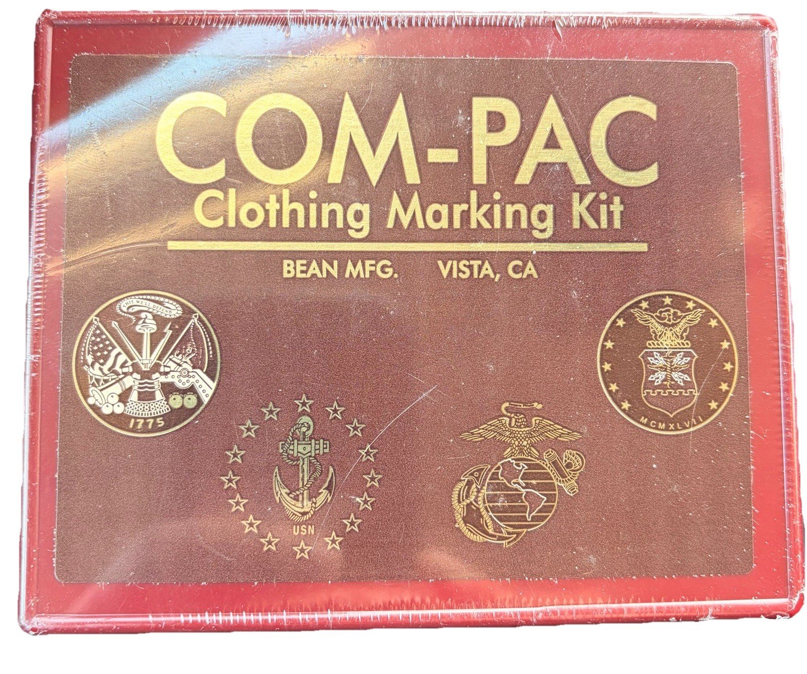 Com-Pac New Sealed Military Clothing Marking Kit.