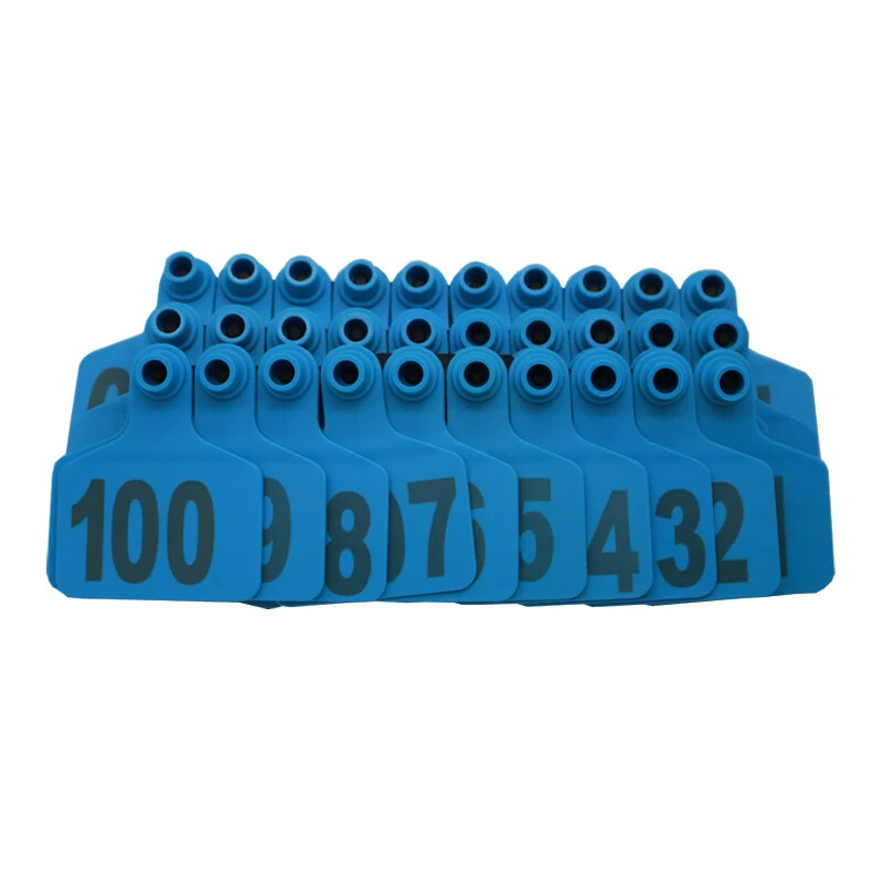 Cow Cattle TPU Ear Tag Signs with Word Ear Tags Farm Animal Identification Card