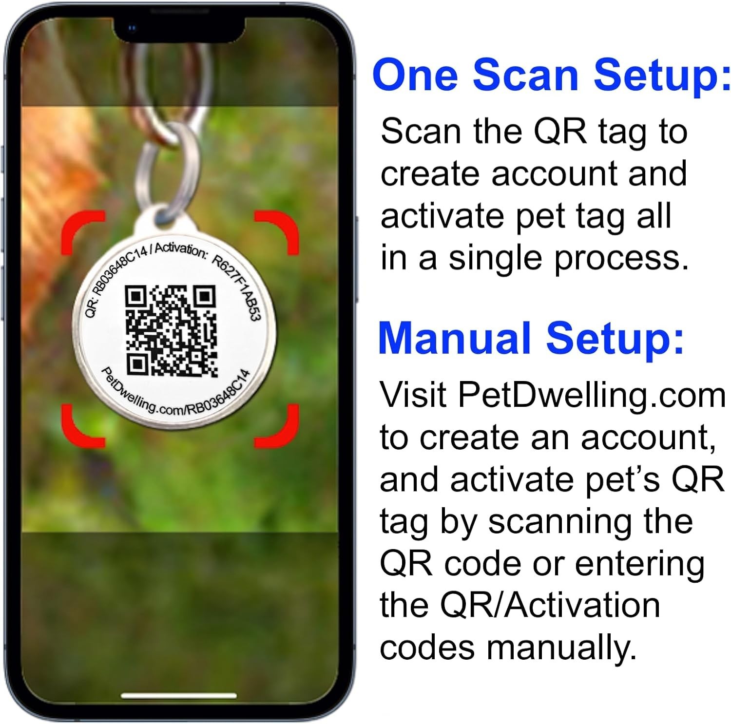 ESA ID Tag with QR Code – Emotional Support Animal Tag for Dogs & Cats, Scan …