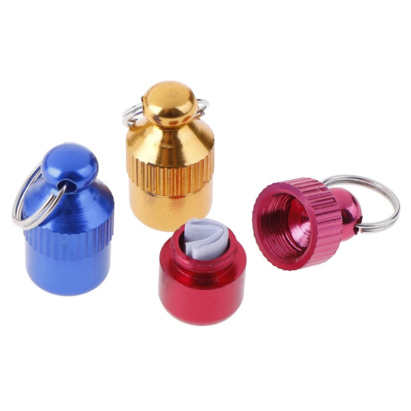 1PCS Anti-Lost Pet Dog Cat ID Name Address MINI Label Tag Storage Barrel Tube Pe