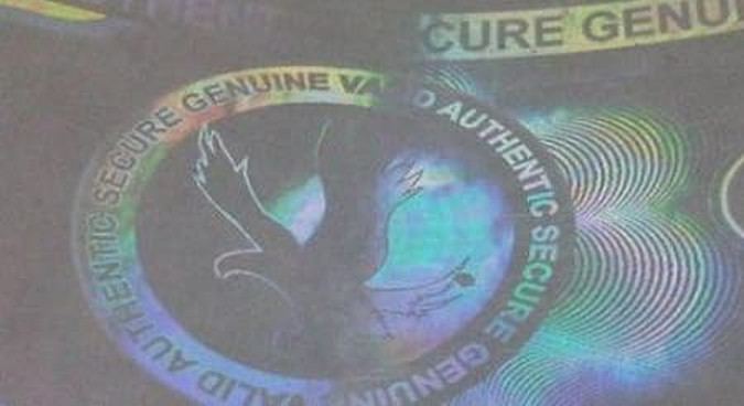 SERVICE DOG ID HOLOGRAPHIC ADA 1 SIDE ONLY CUSTOMIZABLE PHYSICAL & DIGITAL CARD
