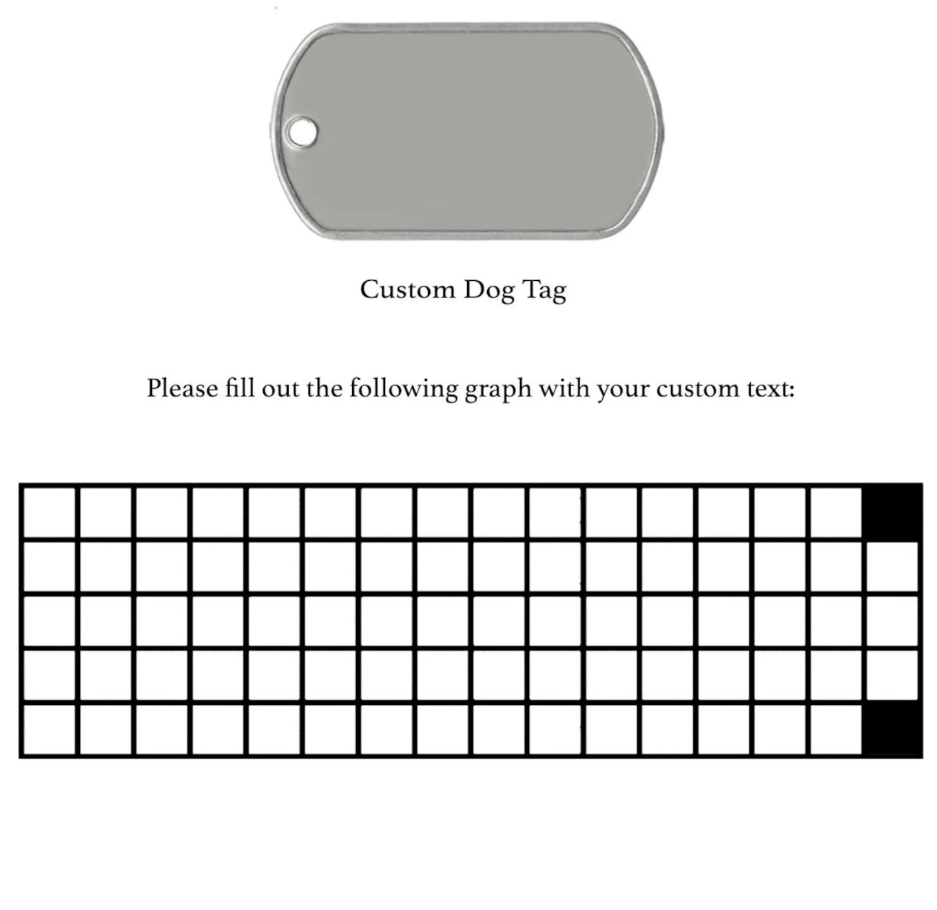 Custom Military Dog Tags Pet tags Medical ID Tags Necklace Army Navy Gifts