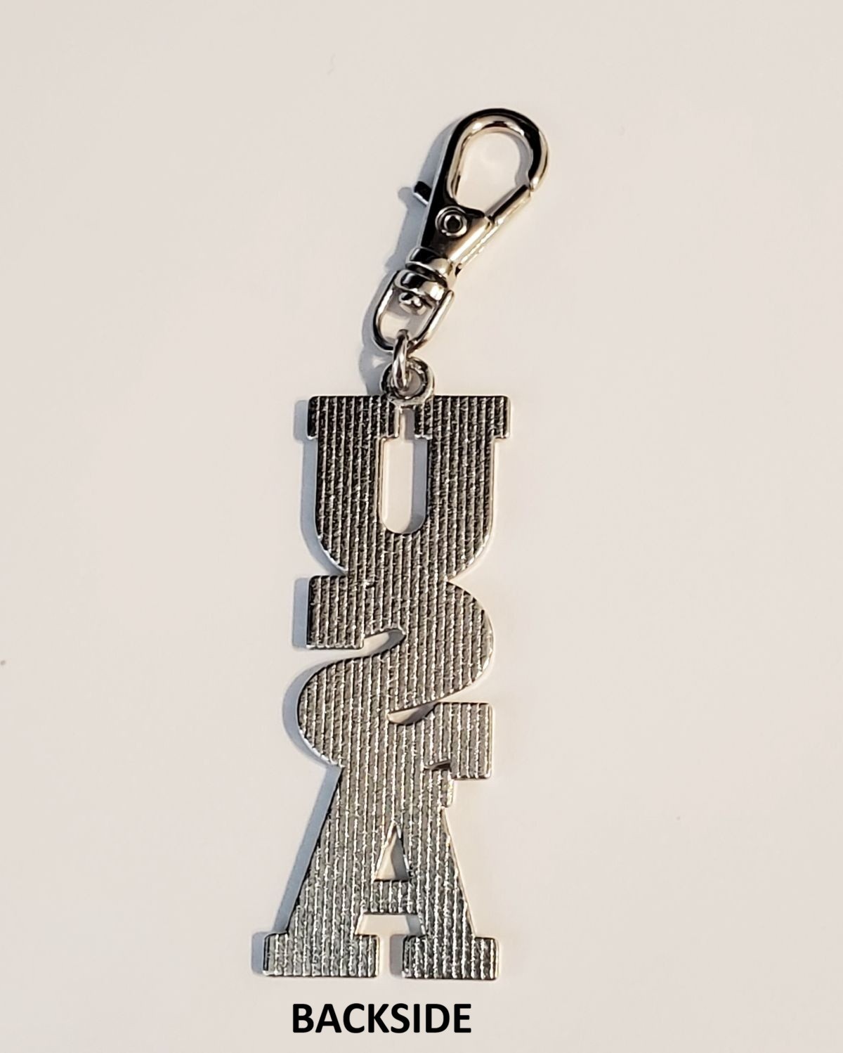 USA CHARM AMERICAN PATRIOTIC ZIPPER PULL BAG ACCESSORY DOG CAT COLLAR MILITARY