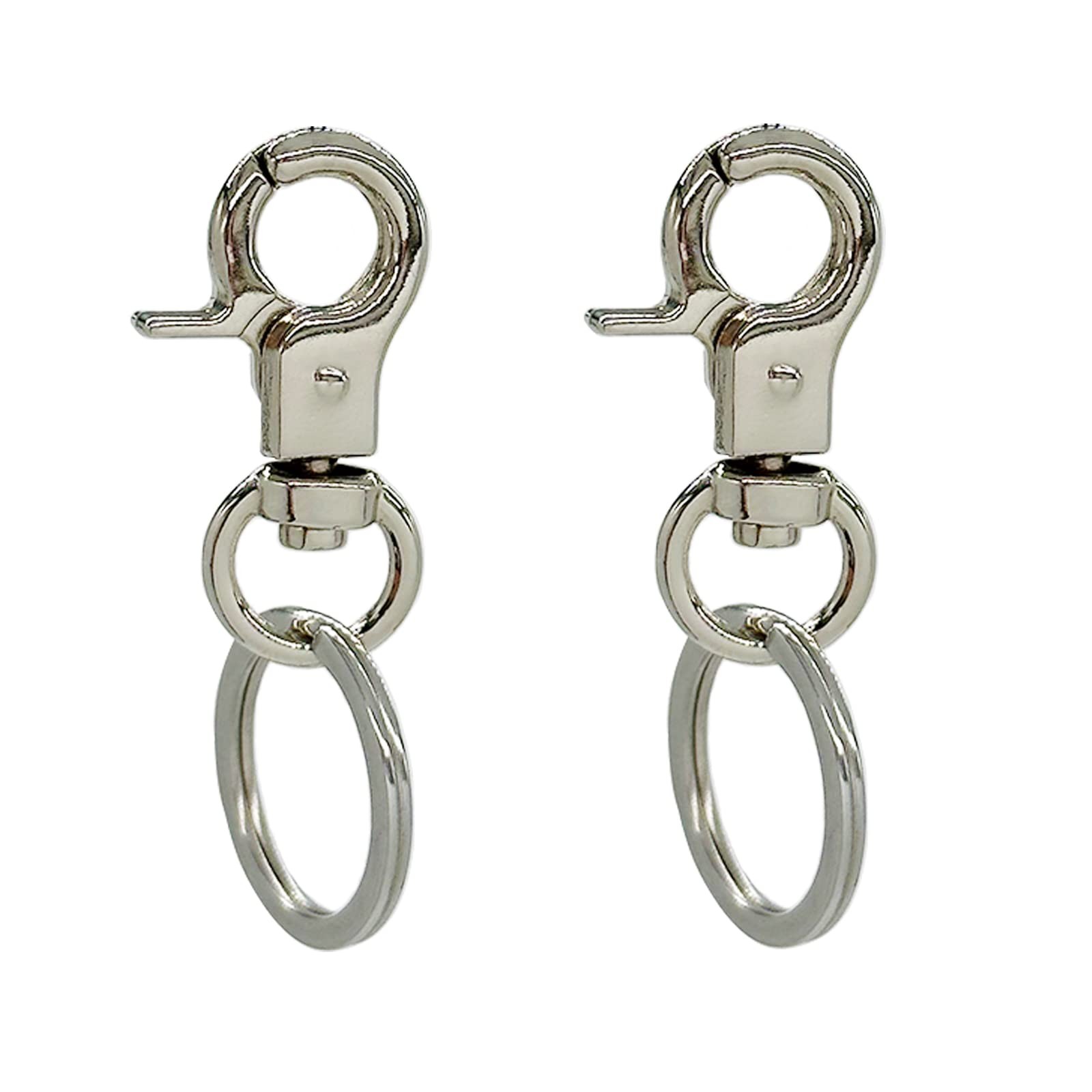 Dog Tag Clips 2 pack Easy Change for Pet Tag Quick Clips Small Medium Large D…
