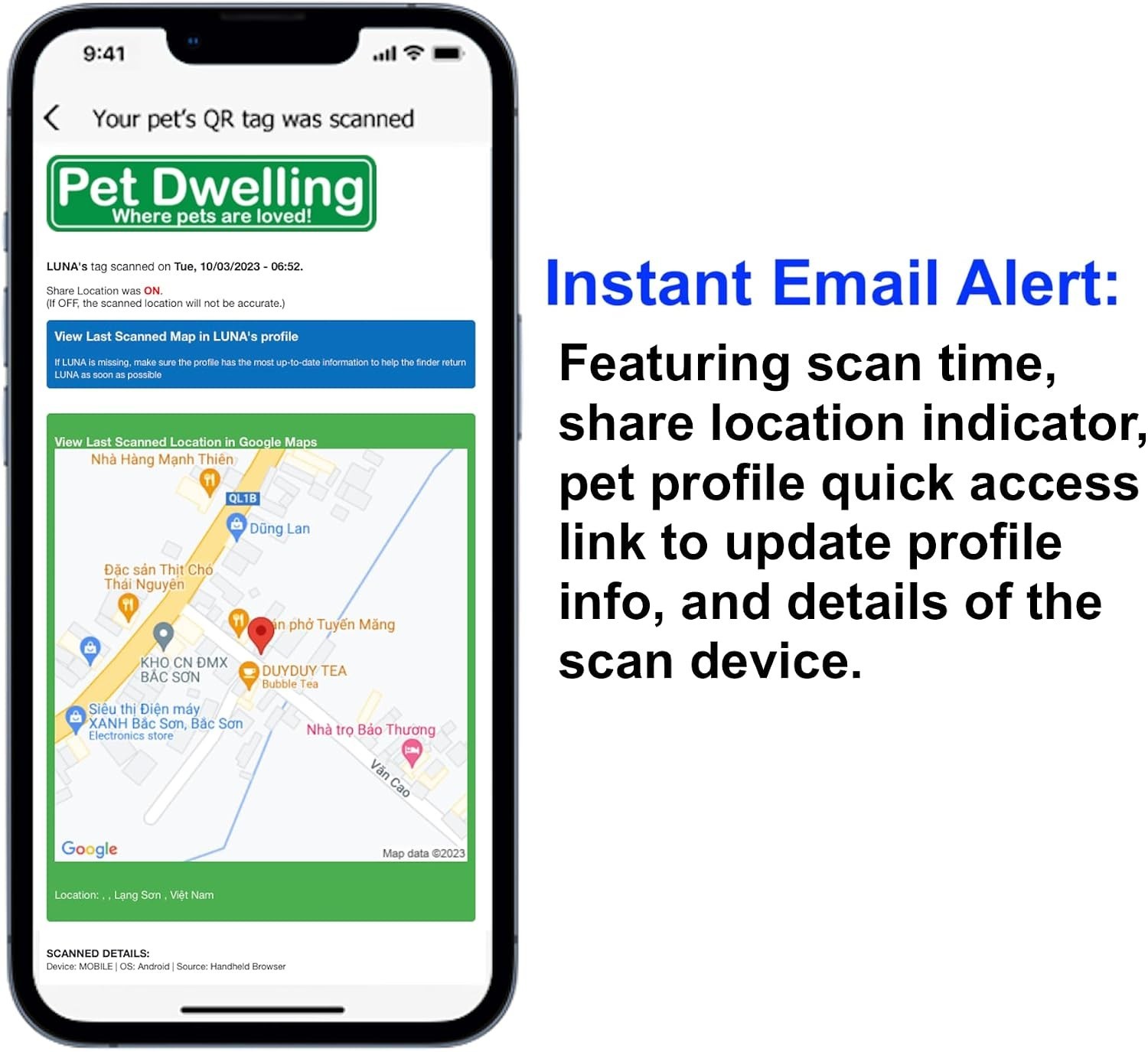 ESA ID Tag with QR Code – Emotional Support Animal Tag for Dogs & Cats, Scan …