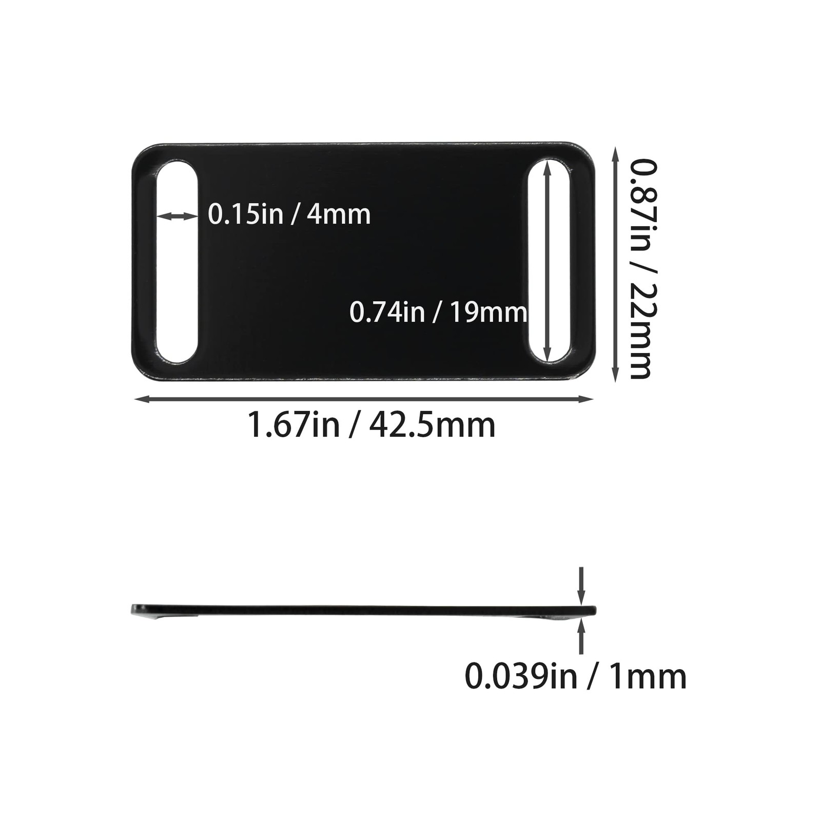 Aluminum Engraving Blanks Tags Stamping Blanks Tags Blank Dog Tag Pet ID Tag …