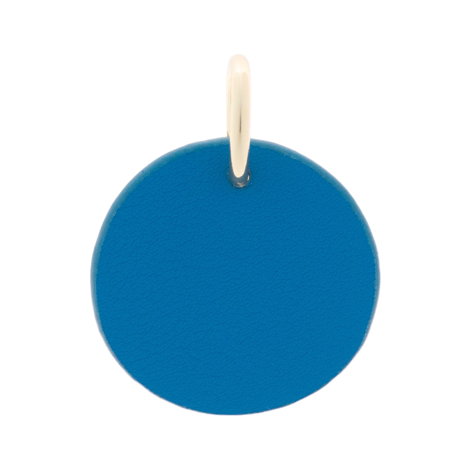 The Cuddle Collab Wear & Share Charm Faux Leather “S” Monogram in Blue