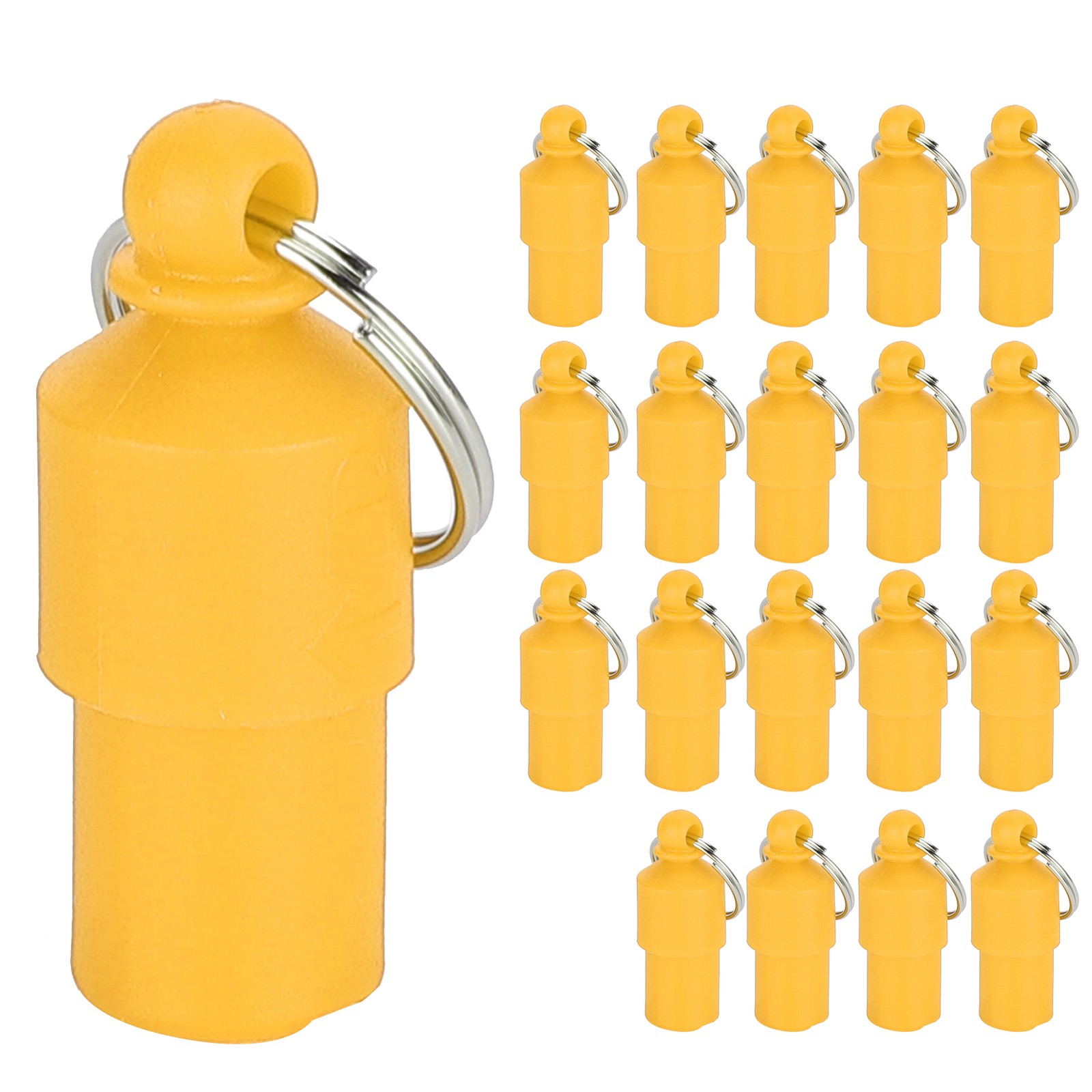 20pcs AntiLost Pet Tag Dog Cat ID Name Address Label Storage Barrel Tube Collar❀