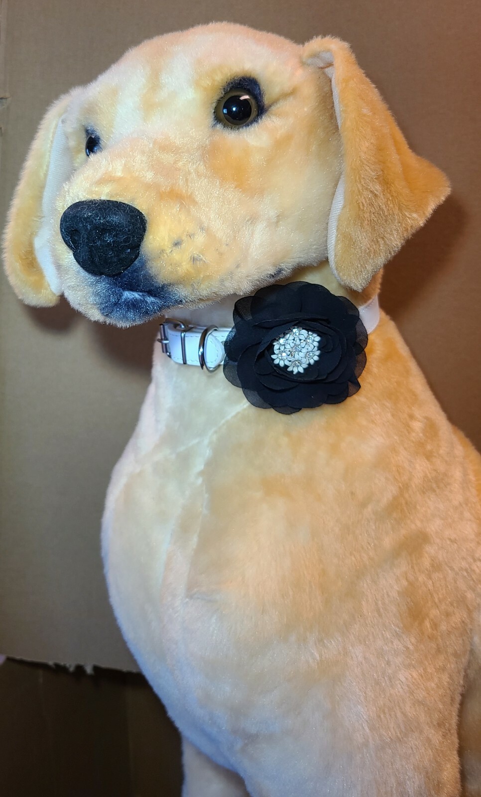 Pet Jewelry Floral Rhinestone Dog Cat Large Decorative Collar Charm Brooch #D8